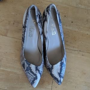 Poste mistress animal print 4-inch made in spain high heel